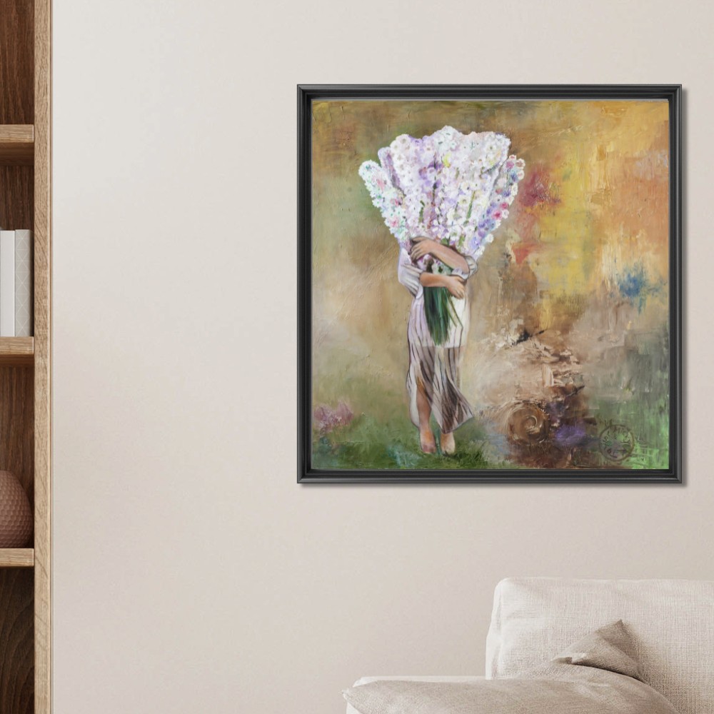 Hidden Beauty 100-100 cm Mockup